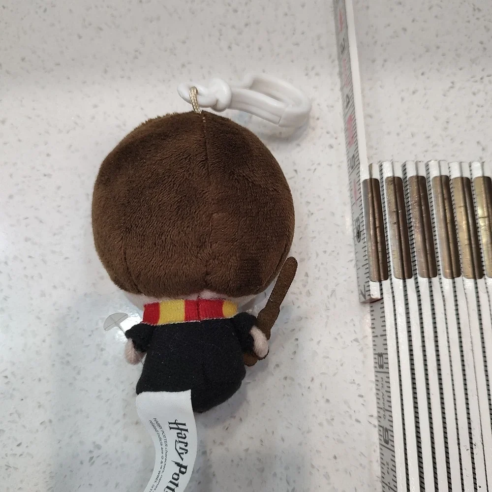 Harry Potter Plush Clip On You Me 4 Inch Wand Glasses Scar Lightning Bolt